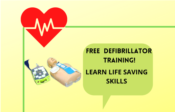 Free Defibrillator Training
